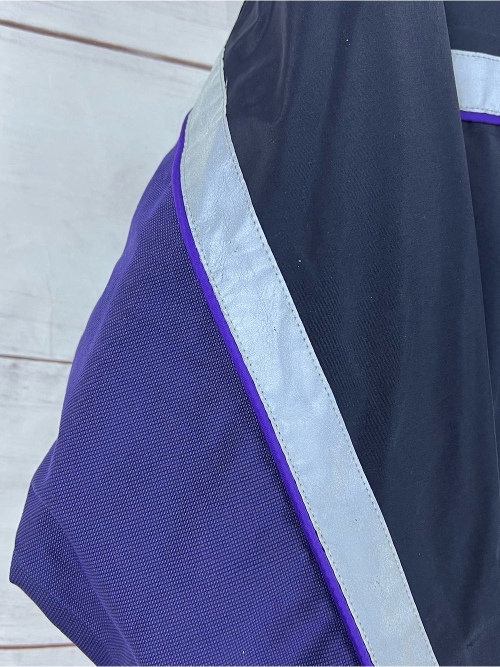 FedEx Stan Herman VF Imagewear Reflective Rain Coat Windbreaker Hooded Zip Sz L - Picture 10 of 11